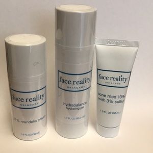 Face Reality skincare.